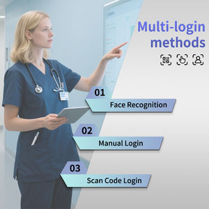 Kiosque HW-V2000S de télémédecine hospitalière personnalisée Kiosque LCD ABS multifonctionnel intelligent avec prise en charge OEM et ODM - Product Image 3