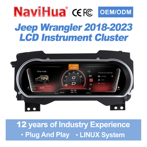 Panel de Instrumentos Virtual Navihua, Nueva Versión Mejorada, Pantalla LCD Digital con Sistema Linux para Jeep Wrangler JL 2018-2023 - Product Image 6
