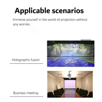 LONNST H01ST 3700 ANSI Lumens Full HD 1080P Laser 3LCD Projector for Cinemas Educational Business Meeting Short Throw LED