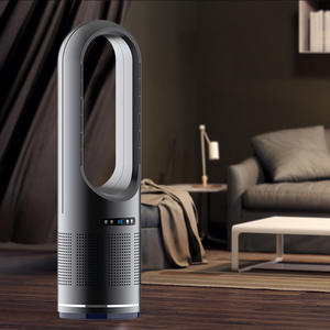 Ventilador de torre <span class=keywords><strong>Dyson</strong></span> Pure Cool de 45 cm sin aspas, purificador de aire con control remoto y luz para uso doméstico en interiores. - Product Image 1