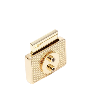 Nhà Máy Tùy Chỉnh Túi Xách Clasp Khóa Đóng Cửa Vàng Lần Lượt Ổ Khóa Túi Xách Túi Thiết Kế Phần Cứng Túi Xách Ổ Khóa - Product Image 4