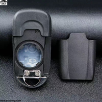 Coque de clé de véhicule modifiée en gros, 4 boutons, télécommande, étui pour clé de voiture Kia, housse de clé automatique