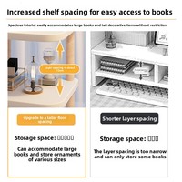Support de moniteur de bureau en bois avec étagère de rangement pour ordinateur portable, réglable en hauteur, ergonomique, organisation pour le bureau à domicile