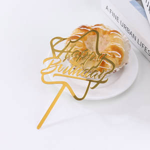 Paquete <span class=keywords><strong>de</strong></span> 50 Adornos Acrílicos <span class=keywords><strong>para</strong></span> Pastel <span class=keywords><strong>de</strong></span> <span class=keywords><strong>Cumpleaños</strong></span>, Letreros <span class=keywords><strong>de</strong></span> Feliz <span class=keywords><strong>Cumpleaños</strong></span>, Decoración <span class=keywords><strong>para</strong></span> Fiestas - Product Image 2