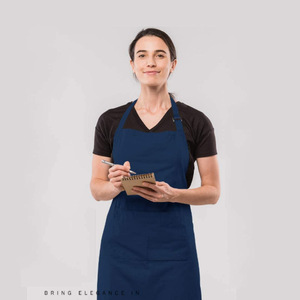 FunChaos Lot <span class=keywords><strong>de</strong></span> 2 tabliers <span class=keywords><strong>de</strong></span> cuisine grande taille résistants à l'eau, rose, unisexe, 2 poches, pour cuisinier, barbecue, travail, professionnel, serveur, <span class=keywords><strong>peintre</strong></span> - Product Image 3