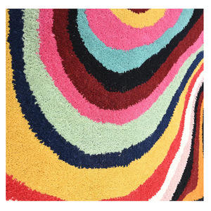 100% fait à la main personnalisé Anime tapis tufté moderne abstrait zone tapis pour la décoration intérieure salon laine matériel directement de l'inde - Product Image 5