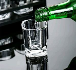 แก้วช็อตเอสเพรสโซ่ขนาดเล็ก 2 ออนซ์ ลายซับลิเมชั่น <span class=keywords><strong>ขาย</strong></span>ดี ใช้เป็นที่ใส่เทียนทรงสี่เหลี่ยม แก้วดื่มสำหรับเตกีลา สุรา ไวน์ขาว วอดก้า วิสกี้ - Product Image 5