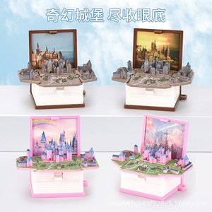 Llavero de Aleación y Plástico con Diseño Creativo 3D de Planeta Dinosaurio Plegable para Libro, Juguete de Rompecabezas Infantil con Forma de Animal y Coche, 2026 - Product Image 3