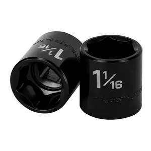 Juego de Llaves de Impacto BOX 6 de 1-1/16 Pulgadas, 6 Puntas, Accionamiento de 1/2 Pulgada, TRUPER - Product Image 1