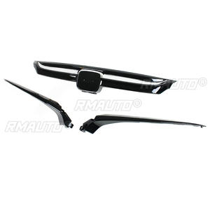 Rejilla Delantera para Automóvil en Color Fibra de Carbono, Rejillas de Carreras, Cubierta de ABS para Honda Accord Sedán de 4 Puertas 2018-2019, Todos los Modelos - Product Image 4