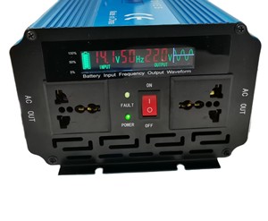 UPS Recargable de Onda Sinusoidal Pura de 2000W, 12V/24V a CA 110V/220V 50HZ/60Hz para Batería de Litio - Product Image 3