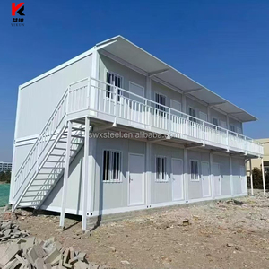 Contenedor Expandible de Doble Ala de 10 y 20 pies para Baño de Obras de Construcción, Espacio Aislado de Rápida Construcción - Product Image 1