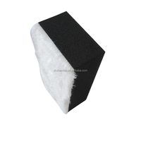Accessoires de voiture Auto Detailing Glass Polishing Finish Plating Coated Applicator Sponge Pad Glass Oil Removal Felt Block