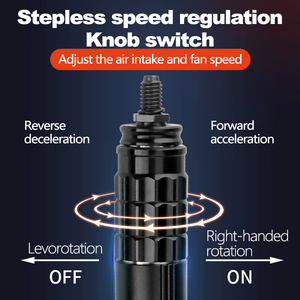 Khí nén cầm tay cắt góc máy không khí cầm tay Powered deburring công cụ điều chỉnh đột quỵ 5-20 mét 60000 vòng/phút kim loại thép tấm - Product Image 3