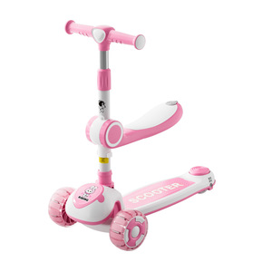 <span class=keywords><strong>Trottinette</strong></span> pour enfants <span class=keywords><strong>6</strong></span>+ <span class=keywords><strong>ans</strong></span>, trois-en-un, pour bébés garçons et filles, avec pédales, possibilité de s'asseoir et de rouler, corps en plastique, 3 roues - Product Image 1