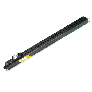 C19 socket PDU power strip Single Three Phase Locked 220V C19 Smart Intelligent 16A Meter Pdu Power Distribution Unit - Product Image 1