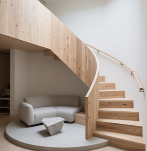 Balustrades en <span class=keywords><strong>bois</strong></span> chaudes avec des finitions lisses <span class=keywords><strong>pour</strong></span> les porches de ferme rustiques et les escaliers confortables de maison familiale - Product Image 5