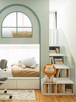 Lit d'enfant avec rangement lits mezzanine avec armoire lit d'enfant avec armoire lit à deux étages vert design moderne