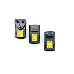Adaptador de Corriente PoE de 220V con Enchufe de Pared, Inyector Ethernet RJ45, 56V <span class=keywords><strong>24V</strong></span> 12V Powerline <span class=keywords><strong>DC</strong></span> 48V 0.5A, Venta al Por Mayor de Fábrica - Product Image 4
