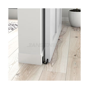 Support mural inférieur inférieur de guide de plancher de <span class=keywords><strong>porte</strong></span> de grange <span class=keywords><strong>coulissante</strong></span> réglable résistante pour la <span class=keywords><strong>porte</strong></span> de grange - Product Image 6