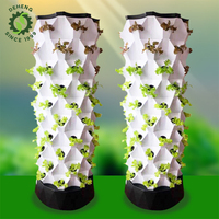 La tour hydroponique intelligente allume les systèmes de jardin verticaux de culture de tours hydroponiques croissantes avec la tourbe de coco