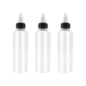 Empty 60ml 100ml 150ml PET <b>Plastic</b> Hair Care Oil Squeeze Applicator Packaging Bottle Twist Top Dispensing <b>Cap</b> Screen Printing - Product Image 1