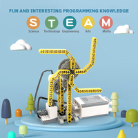 Kit de Robotique STEM WeDo 2.0 pour l'Éducation Scientifique, Ensemble de Blocs de Construction Compatible avec 45300, Jouets de Construction DIY pour l'Apprentissage des Enfants