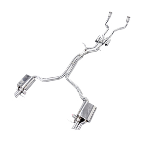 Precio de Fábrica: Sistema de <span class=keywords><strong>Escape</strong></span> Catback para <span class=keywords><strong>Audi</strong></span> RS4/<span class=keywords><strong>RS5</strong></span> B8/B8.5 4.2L, Tubo de <span class=keywords><strong>Escape</strong></span> de Acero Inoxidable con Válvulas Originales - Product Image 2