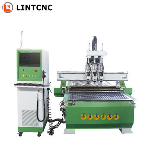 الأكثر مبيعًا أداة تغيير هوائي 3 رؤوس CNC جهاز توجيه فراغ ATC 4x8 أقدام متعددة العمليات أثاث باب خشبي - Product Image 3