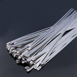 Großhandel Niedriger Preis Hochwertige Edelstahl Kabelbinder Ss Multi Lock Reiß verschluss Metall Ss Kabel Draht Kabelbinder - Product Image 1