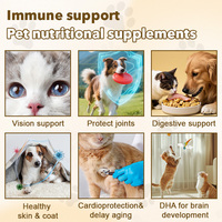 Complément alimentaire pour animaux de compagnie à base d'huile de poisson oméga 3 et d'huile de krill, conçu sur mesure, bénéfique pour la santé, en bouteille, pour chiens, catégorie : Soins pour animaux de compagnie
