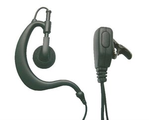 Micro-haut-parleur/écouteur bidirectionnel avec crochet d'oreille et embout auriculaire, commande <span class=keywords><strong>VOX</strong></span> disponible - Product Image 4