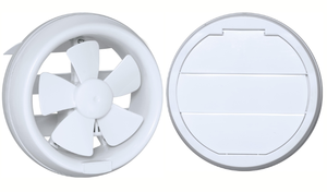 KDK 8 pouces 200mm haut volume d'air ventilateur d'extraction de fenêtre avec obturateur <span class=keywords><strong>pour</strong></span> la maison toilette salle de bain utilisation en gros - Product Image 3