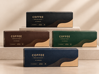 Caja de Cartón Plegable Personalizada para Cápsulas de Café, para Marcas de Café