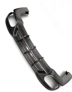 Nouveau pour la Classe <span class=keywords><strong>CLA</strong></span> CLA35 CLA45 W118 C118 Diffuseur arrière en fibre de carbone et spoiler de pare-chocs - Product Image 4