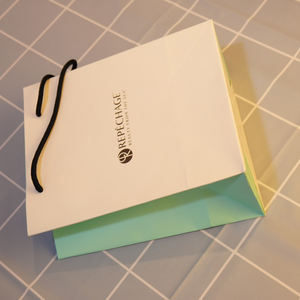 Factory Hot Sales Custom Logo Film Laminated Art Paper Bag & <b>Box</b> Printed Packaging - Product Image 6