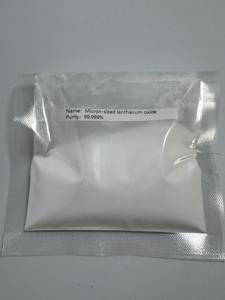 GeoQuin GQ-S-LaO2 Weißes Pulver Lanthanoxid (99,9%-99,999% Gehalt 1-2 m SEM/D50) für Mehrschicht-Keramikkondensatoren - Product Image 4