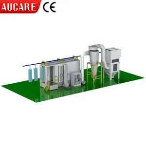 Full Automatic Powder Coating Line Production Powder Coating Booth Powder Coating Line System