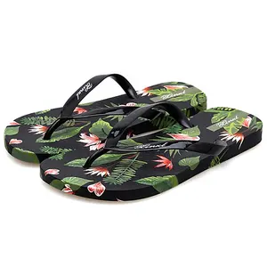 wholesale good quality newest design custom beach slippers rubber women flip flop slippers