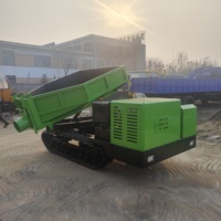 Leistungs starker 4x4 Elektro kipper mit 5 Tonnen Mini-Kompaktlader-Frontlader-Getriebe als Kern komponente