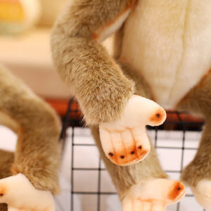 Peluche de Babuino Realista en Oferta, 27 cm de Altura Sentado, Animal de Peluche Suave para Niños, Regalo de Zoológico de la Selva - Product Image 6