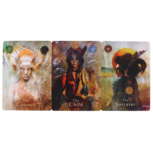 Échantillons <span class=keywords><strong>gratuits</strong></span>, impression personnalisée de <span class=keywords><strong>cartes</strong></span> de tarot, jeu de tarot moderne pour sorcières, <span class=keywords><strong>cartes</strong></span> d'oracle à vendre - Product Image 4