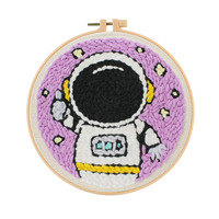 Kit de broderie DIY Vanwoo NP26009, thème sportif, pour débutants, âges 7-12 ans, 12+, laine, polyester, fait main, CN ZHE