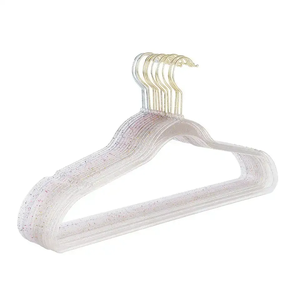 <span class=keywords><strong>Cintre</strong></span> en plastique transparent pour costumes en vente directe du fabricant <span class=keywords><strong>Cintre</strong></span> en acrylique scintillant pour perles de poudre d'or - Product Image 2