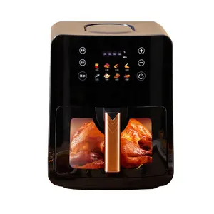 Cucina intelligente per uso domestico friggitrice in plastica ad aria profonda con Display LCD Freidora De Aire Smart Ari Zer forno e pentola in Silicone - Product Image 1