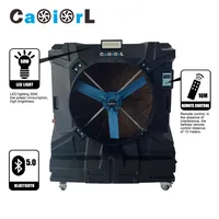 Refroidisseur d'air par évaporation commercial portable 26 ''USB LED TIMER Ventilateur de marais Refroidisseur industriel du désert