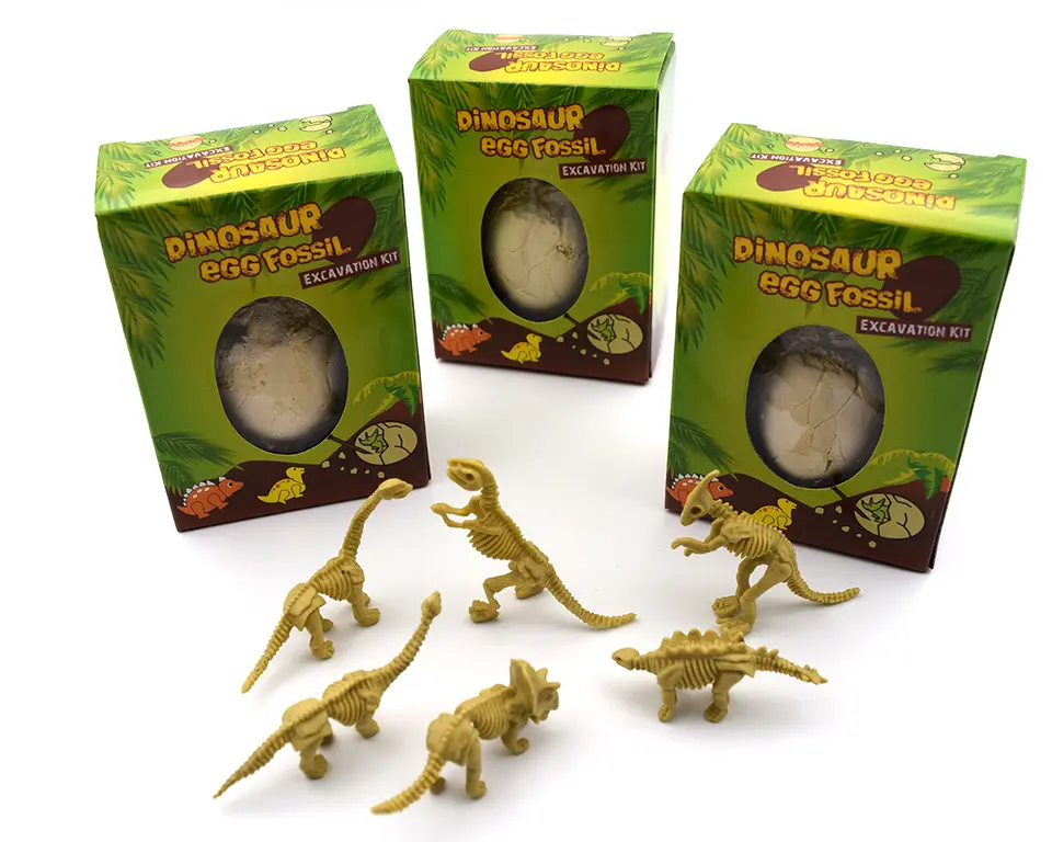 ألعاب تعليمية ألعاب أحفورية ديناصور بيض أحفوري للأطفال