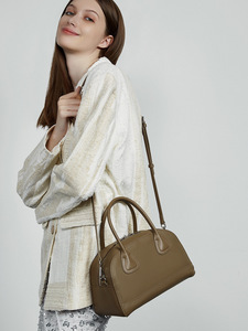 Bolso de Cuero de Primera Calidad con Logotipo Personalizado, Estilo Minimalista y Elegante para Mujer, Bolso de Mano Tipo Doctor, OEM ODM, Bolso Bandolera con Múltiples Bolsillos - Product Image 2