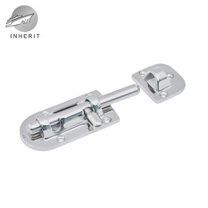 Stainless Steel <b>Door</b> Latch 60x30 110x38 Marine Grade RV Yacht Drawer Bolt Simple Lock Mechanism - Product Image 4