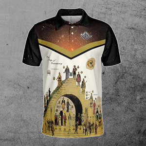 Franc-maçonnerie <span class=keywords><strong>Prince</strong></span> Hall maçonnique médiéval nom personnalisé numéro <span class=keywords><strong>Polo</strong></span> taille S-6XL personnalisé respirant hommes Sport Polos chemise 2024 - Product Image 4